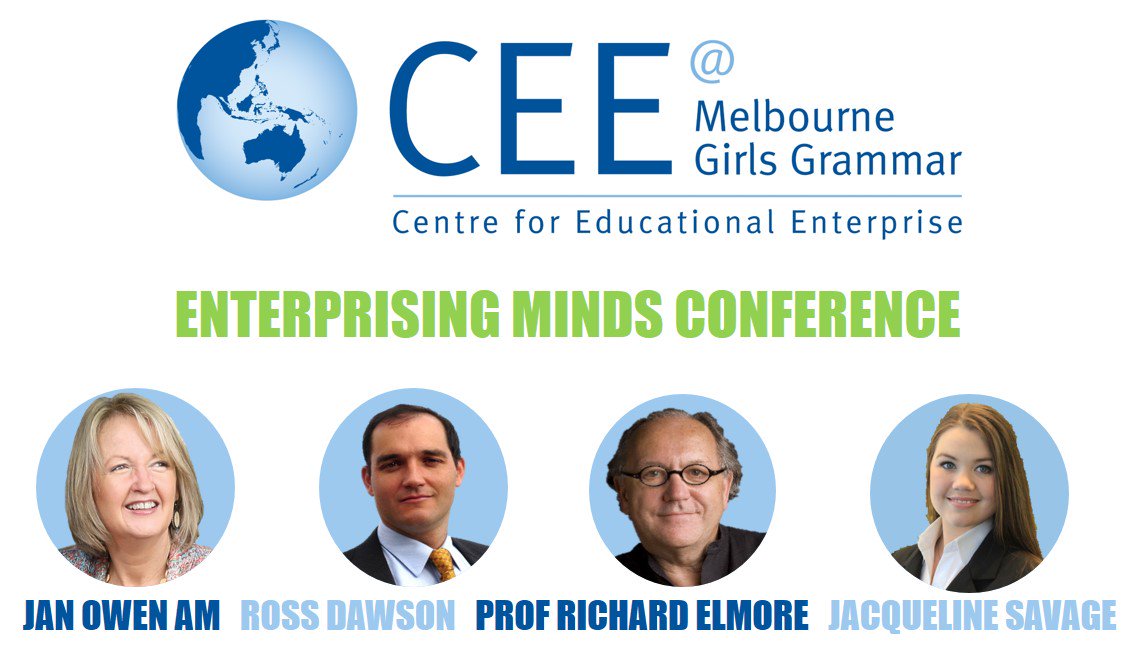 Join the discussion #enterprise #education Aug10&amp;11 #Docklands bit.ly/2gW1eOv <a href="/JanOwenAM/">Jan Owen AM</a> <a href="/rossdawson/">Ross Dawson</a> <a href="/RichardElmore3/">Richard Elmore</a> <a href="/savage_jacqui/">Jacqui Savage</a>