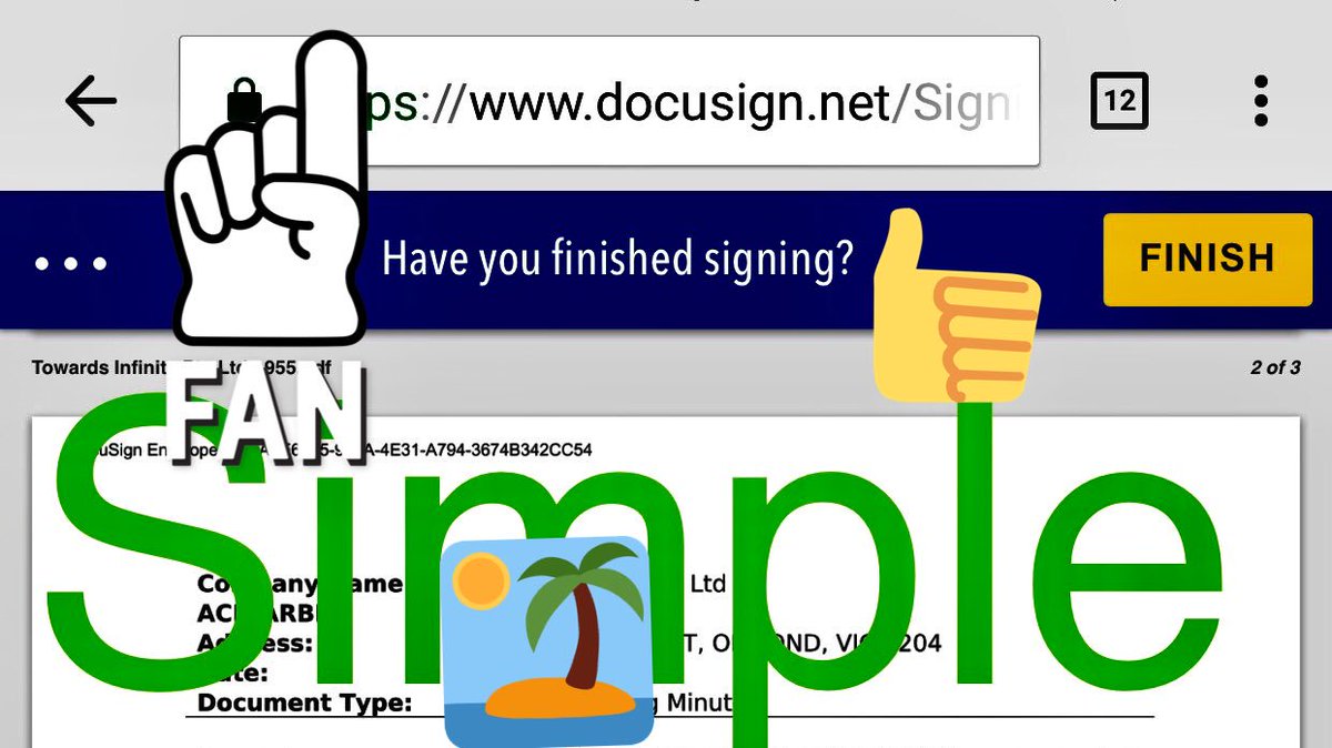 BuildStability's tweet photo. Digitally signed my first #ASIC doc on my mobile using @BGLdot #CAS360 plus @DocuSign So simple &amp; fast. Great job @wrenden + Cas360 team. 👍 https://t.co/MaW4PatqC9