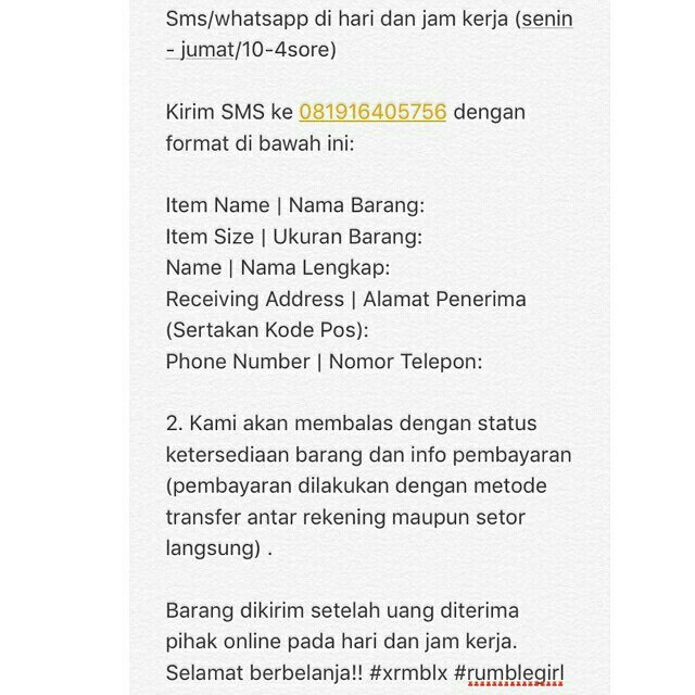 Yang baru dari @xrmblx. Sudah bisa kalian dapatkan di #rumbleempire Jl. Teuku Umar 155A Denpasar.