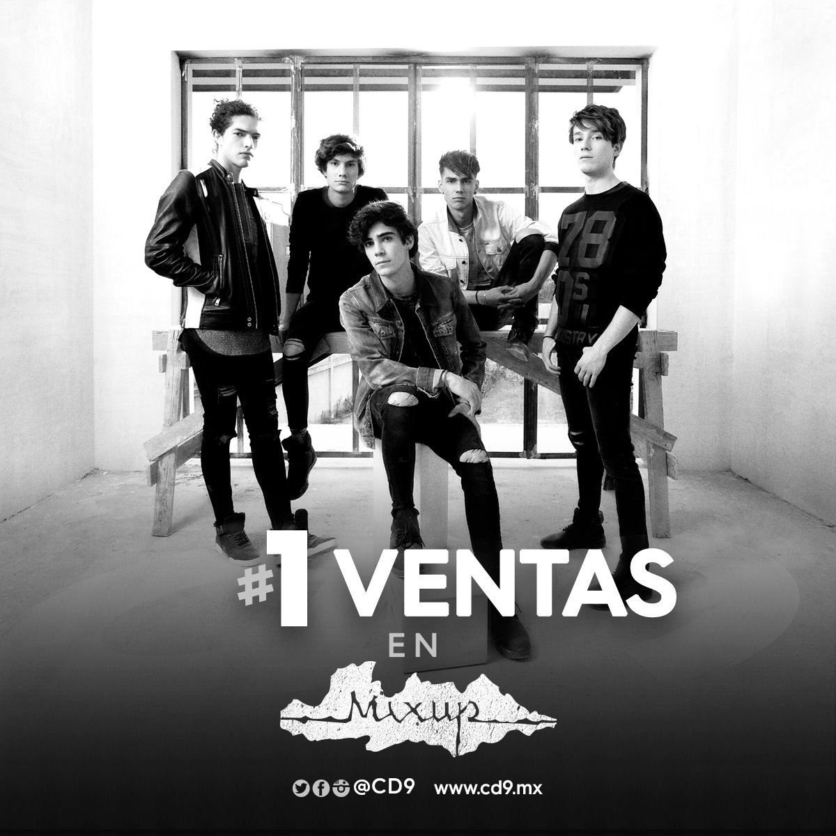 CD9's tweet image. #PUNTO5 es no. 1 en @MixupTeam! 💥
#CD9PUNTO5