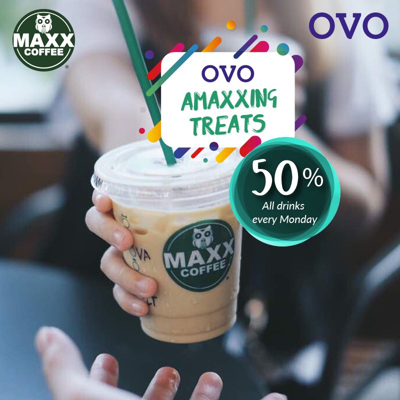 ovo_id's tweet photo. Top up #OVOCash untuk menikmati promo Monday Madness dari @maxxcoffeeID! Info: https://t.co/J786BdCKy3. #pakeOVOaja! Photo by @handsinframe https://t.co/MmMDFRWdRw