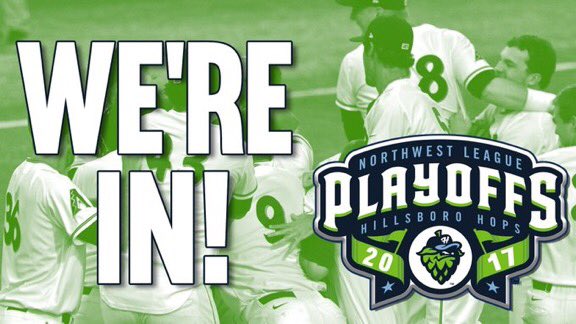 barbep76's tweet photo. Great job in the season's 1st half @HillsboroHops! Here's to a great 2nd half! #ALLHOPPEDUP #LetsGoHops #HopsNation proud ๐โพ๏ธ๐ https://t.co/8pizPtDZNN