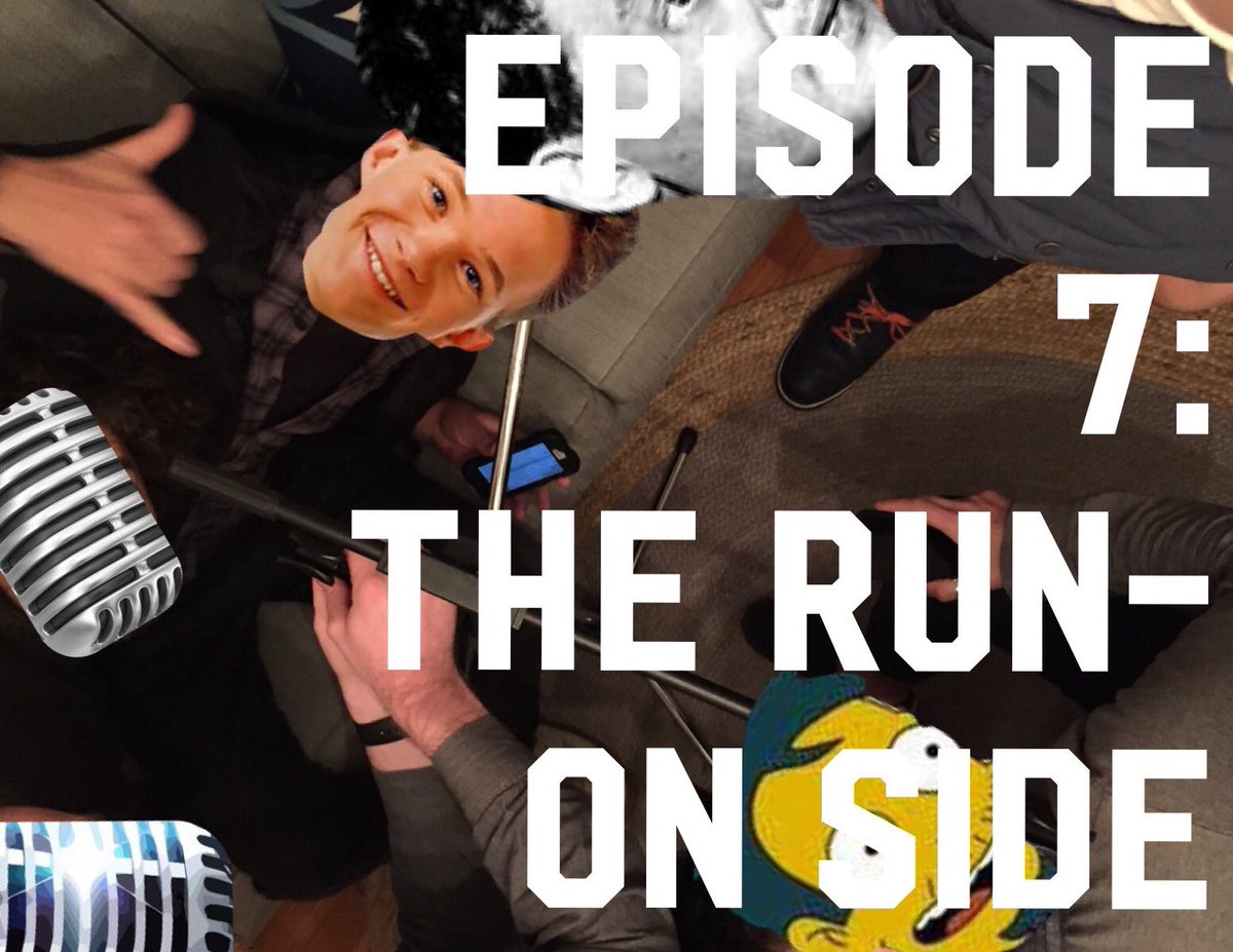 SportsBFs's tweet photo. Episode 7: The Run-On Side is now up for you and all your super best friends. #sportsbestfriends https://t.co/kMohL9Prvz https://t.co/aLGLvlZzT8