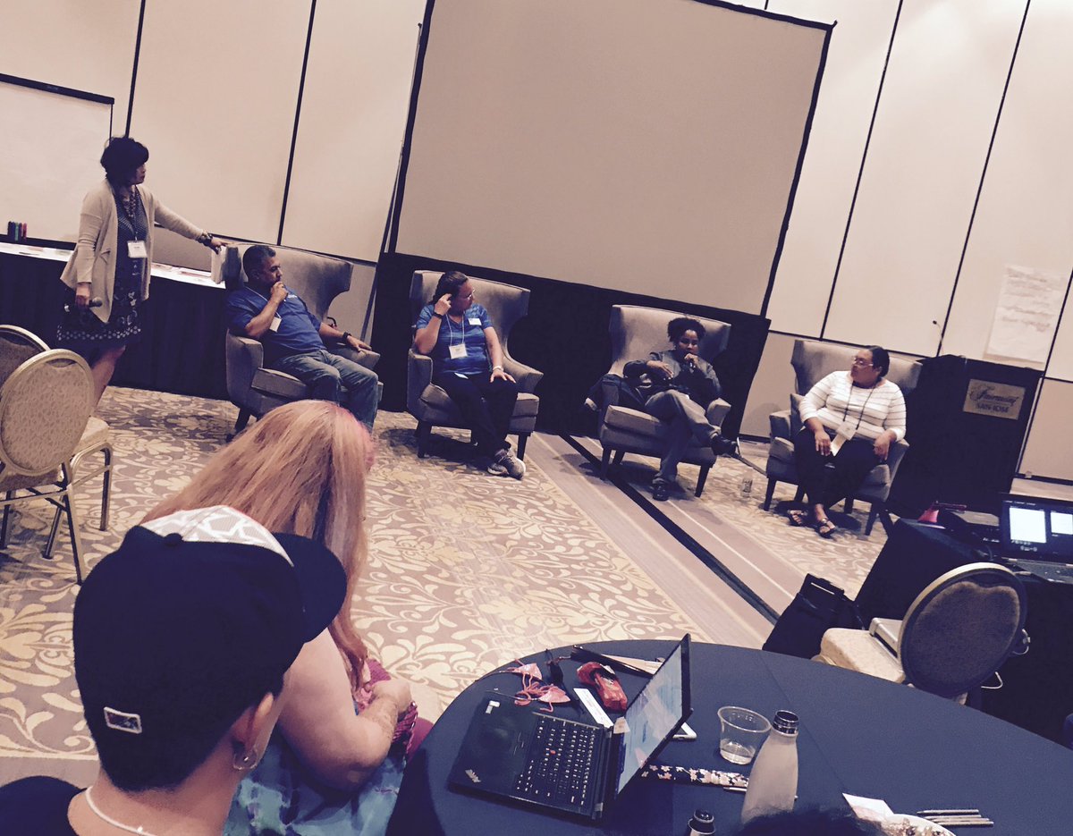 EquitySquadSCC's tweet photo. Inspiring panel discussion at this year's #EquityTeamPlanning. We're rolling up our sleeves & getting to work! #EquitySquadSCC #WeAreCTA https://t.co/jbtQI23RBe