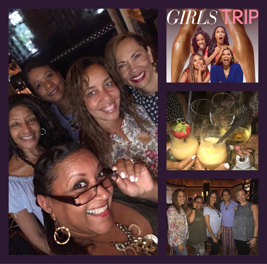 ***WE DID OUR PART*** Had a BLAST at our <a href="/girlstripmovie/">#GirlsTrip</a> outing!!! #Hilarious #GirlfriendsAreTheBomb 💚#OpeningWeekendBoxOfficeMatters