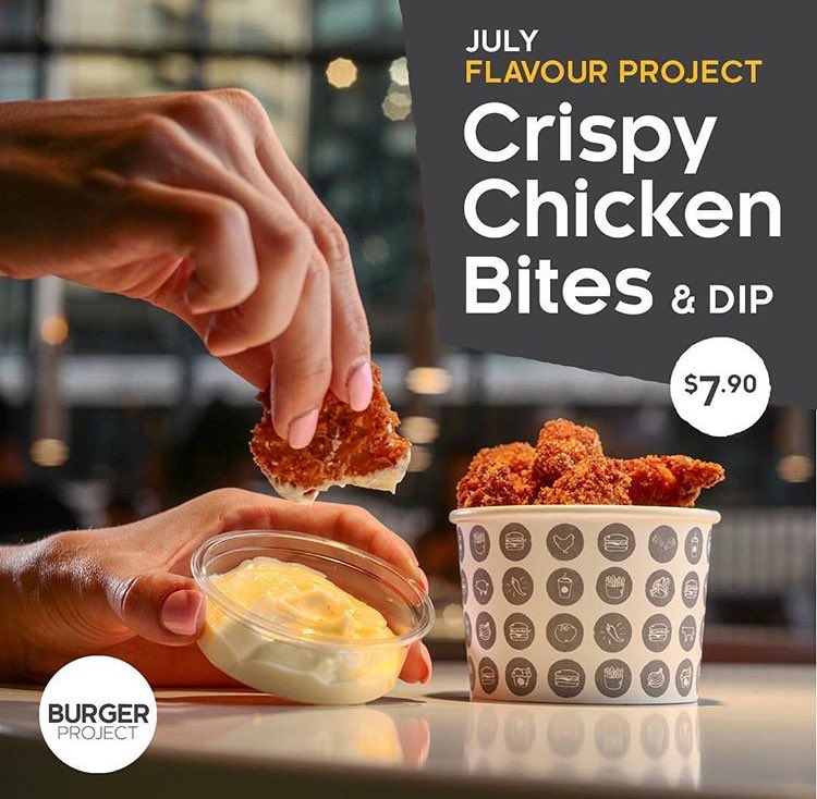 _burgerproject's tweet photo. Dip into the work week with your favourite burger, chips and crispy chicken bites. #flavourproject #burgerproject #fastfoodslowfoodvalues https://t.co/CcxjNhJBZC