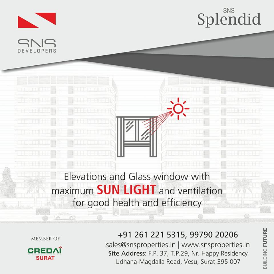 SNSDevelopers's tweet photo. We understand the importance of fresh air and sunlight in the life of human beings.
#SNSDevelopers #SNSSplendid #Realesate #Residential https://t.co/F54zpFFNLd