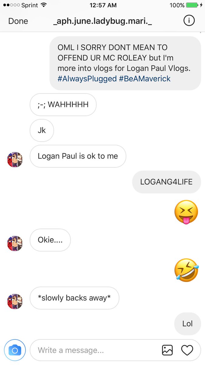 caitlin1jackie's tweet photo. #Logang4Life #BeAMaverick #AlwaysPlugged https://t.co/bFL00879vk