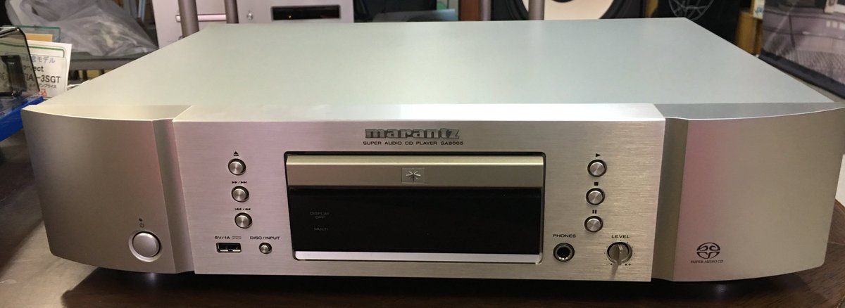 SendaiNodaya's tweet photo. マランツ SA8005、デノン DCD-SX11、PMA-SX11、McIntosh MC275中古入荷中。当店の中古は安く程度も👍
https://t.co/ZPGzvg2Z6H #オーディオ #SACDプレーヤー #プリメインアンプ #中古 #デノン #マランツ #MC275 https://t.co/IeNz90FdMm