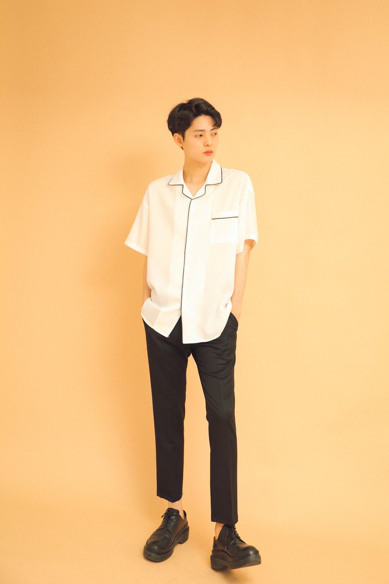 韓国ファッション Girls Rule No Twitter Minseo Debut Sale １day Off ガールズルール初のメンズモデルミンソくんのデビューを記念して ミンソくん着用アイテム Offを行っております メンズサイズを大きめに着るのも可愛い T Co