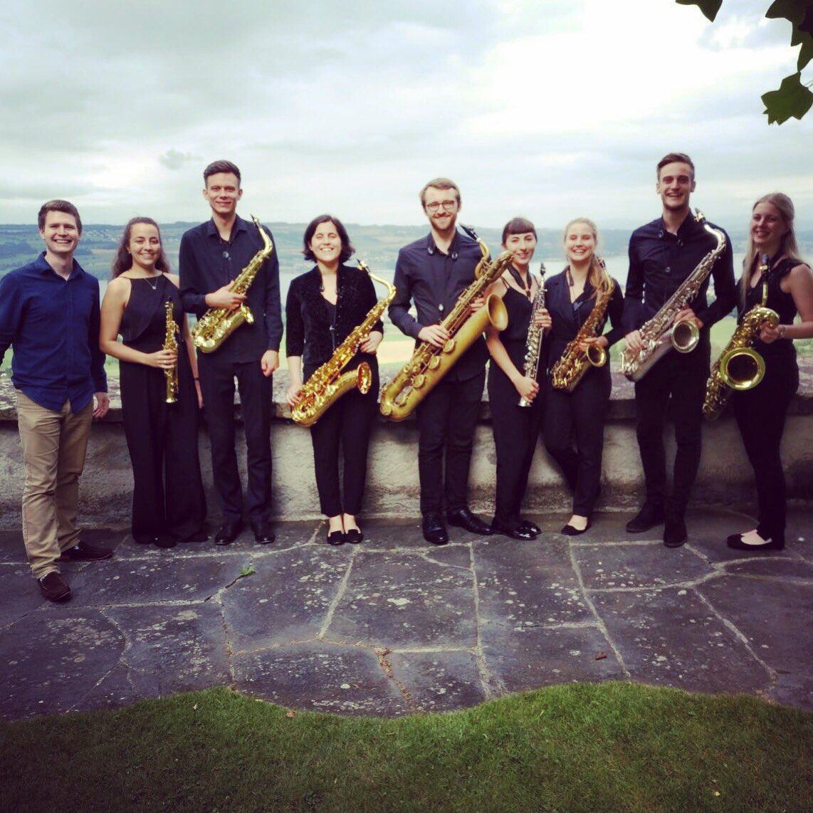 AbeliaSax's tweet image. A few photos from our concert last night. Having a fantastic time in #Switzerland and really looking forward to our next concert! #tour