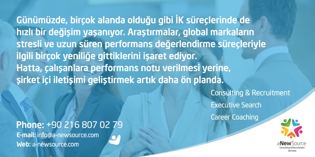 aNewSource's tweet photo. Globalde, İK ve performans değerlendirme süreçlerinde birçok yenilik yaşanıyor! #İK #HR #performansdeğerlendirme #aNewSource #işealım https://t.co/ulquPXW4a4