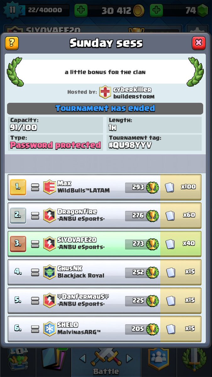ProSniper_20's tweet photo. Gran dia de torneo con mis amigos @Dragonfire_22  y @OzielMauro  representando a ANBUeSports en los mejores lugares de los torneos 
#GoANBU💪 https://t.co/IGYFCdQjsp