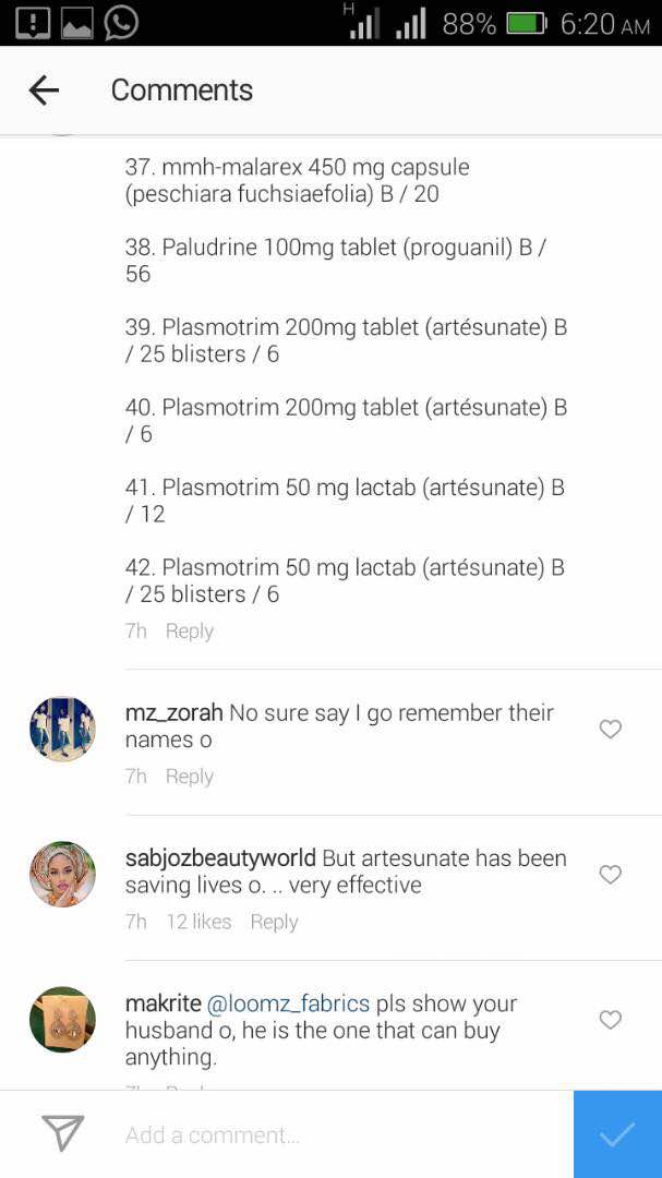 CharlesEnwere's tweet photo. Banned Malaria drugs, Let's please be aware. https://t.co/9qZoAuz16Y