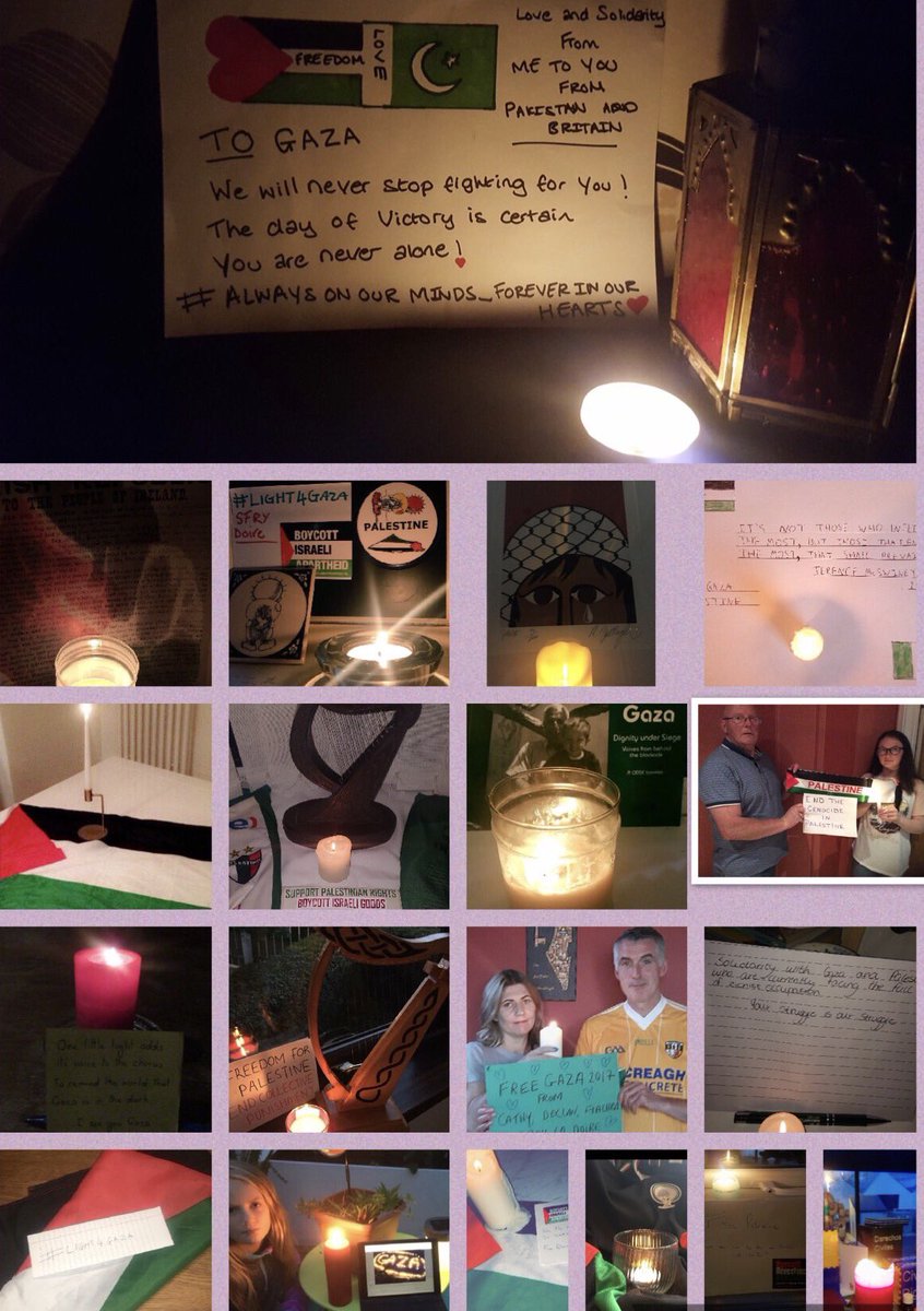 DoireOSF's tweet photo. A few photos from those who took part in #Light4Gaza last night, you can still take part of you haven't already
Agus arís, maith sibh!!🇵🇸🇮🇪 https://t.co/gnrFMx0IDY