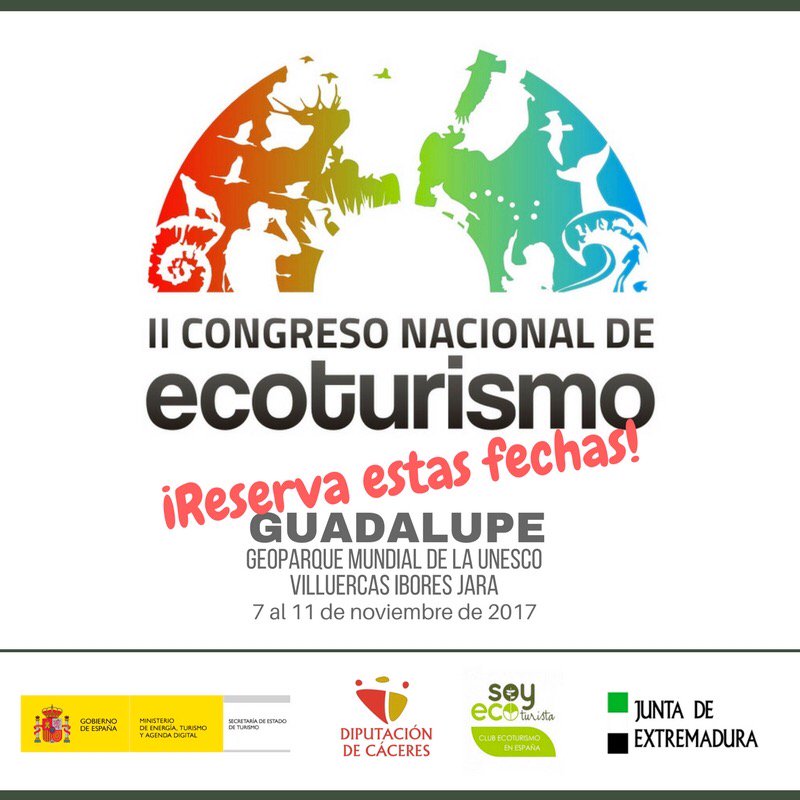Turismo_DipCC's tweet photo. En noviembre II Congreso Nacional #Ecoturismo en #Guadalupe +info https://t.co/RDl1ZgmWl9 te esperamos @VilluercasGPark Provincia de Cáceres https://t.co/47rlWvsVK4