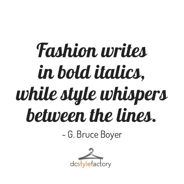 dcstylefactory's tweet photo. #mondaymotivation #dcstylefactory #stylequotes #stylevsfashion https://t.co/K9OwabSZrX