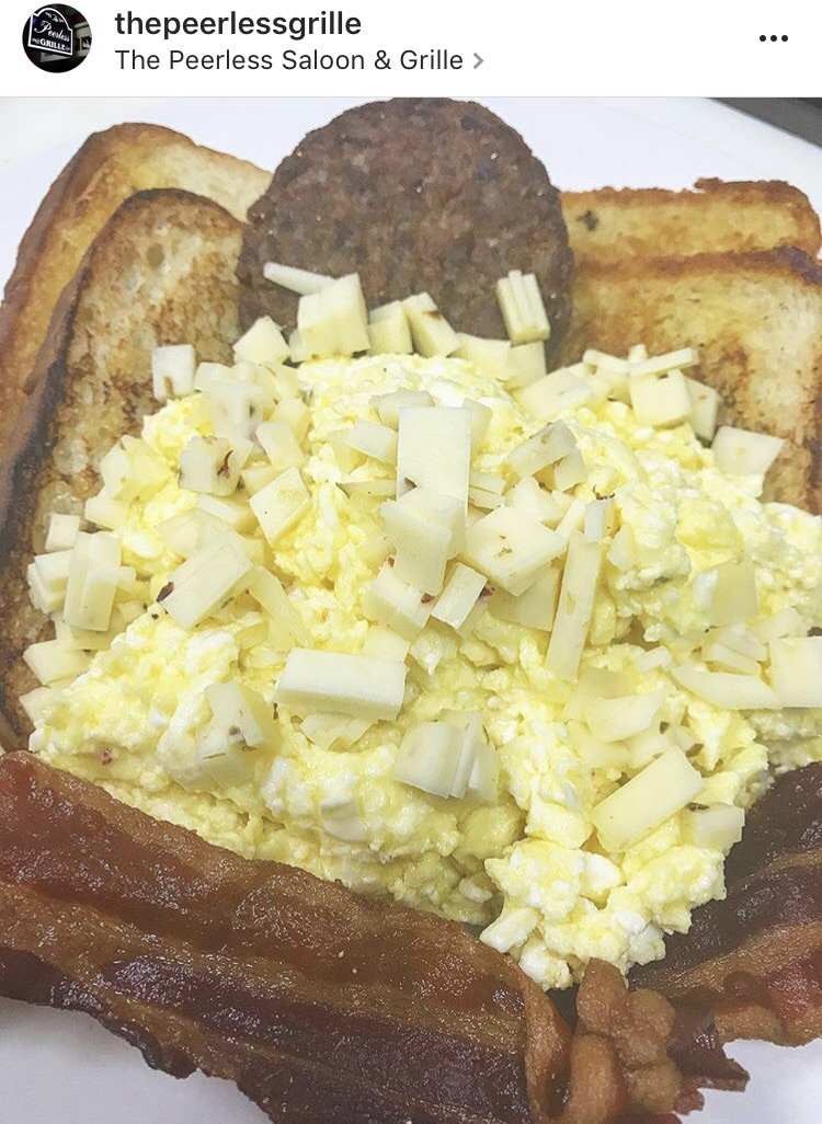 MSAnniston's tweet photo. Peerless Grille is only a hop, skip, and a jump away from your office, and then serve breakfast ALL day! https://t.co/ktMDjIPkSC