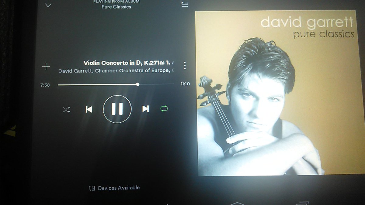 cleofe127's tweet photo. Music is healing. I feel immensely blessed to experienced it first hand like this morning, head hurts terribly. #DavidGarrett #pureclassics https://t.co/u0mGGX3BmA