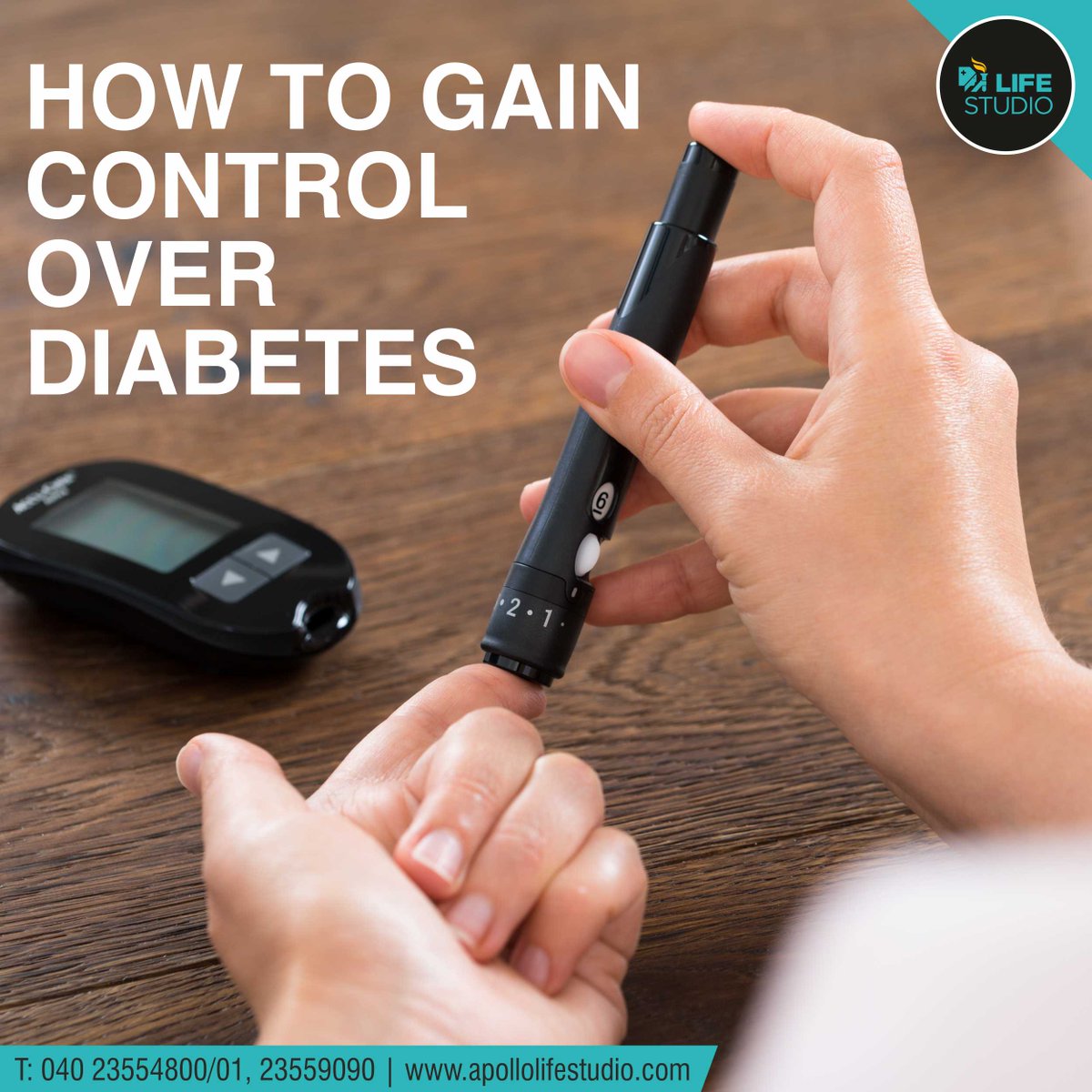 Apollo_LStudio's tweet photo. We can help you gain control over it by our Diabetes programs
Call us to know more
π23554800
#Diabetes #Lifestyleproblems #MondayMotivation https://t.co/2gcNwEQHbf