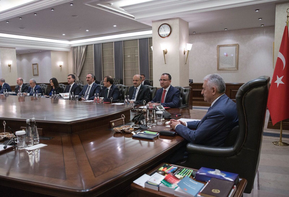 suleymansoylu's tweet photo. Başbakanımız Sn.@TC_Basbakan'ın riyasetinde Bakanlar Kurulu Toplantımızı gerçekleştiriyoruz https://t.co/o6o1FyQBWy