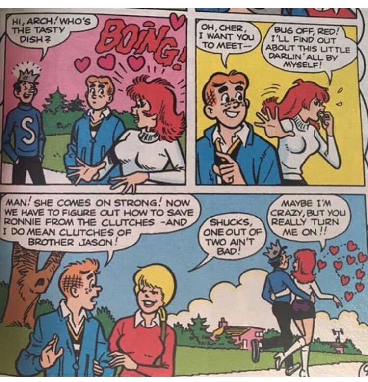 FreakkNickk's tweet photo. Cheryl and Jughead 💕
#Chughead https://t.co/22TdrYLhKu