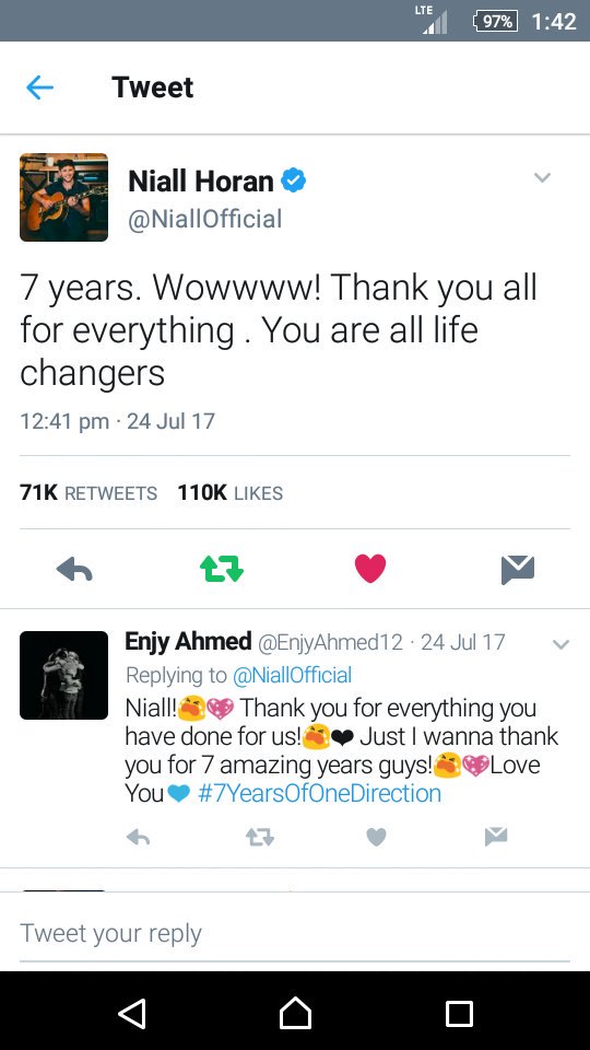 OneDire29501243's tweet photo. @Harry_Styles @NiallOfficial @Louis_Tomlinson @LiamPayne Tweeted for #7YearsOfOneDirecton 😭💖💖 I Love them so much!!💙💙 https://t.co/JUz85wS6X5