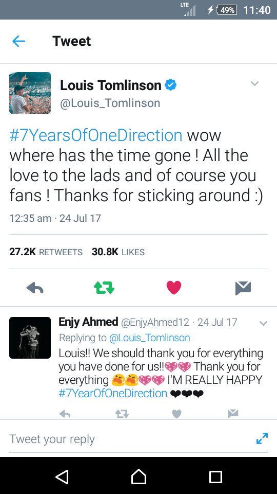OneDire29501243's tweet photo. @Harry_Styles @NiallOfficial @Louis_Tomlinson @LiamPayne Tweeted for #7YearsOfOneDirecton 😭💖💖 I Love them so much!!💙💙 https://t.co/JUz85wS6X5