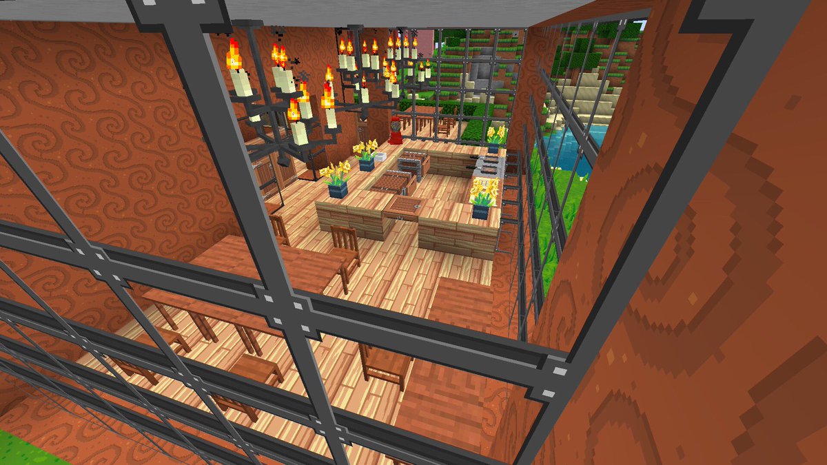 kallespopkonst's tweet photo. Daughters art café with #decocraft and #creatubblesmod #MinecraftEDU (the texturepack is dragondance) https://t.co/DQNSwfPRil