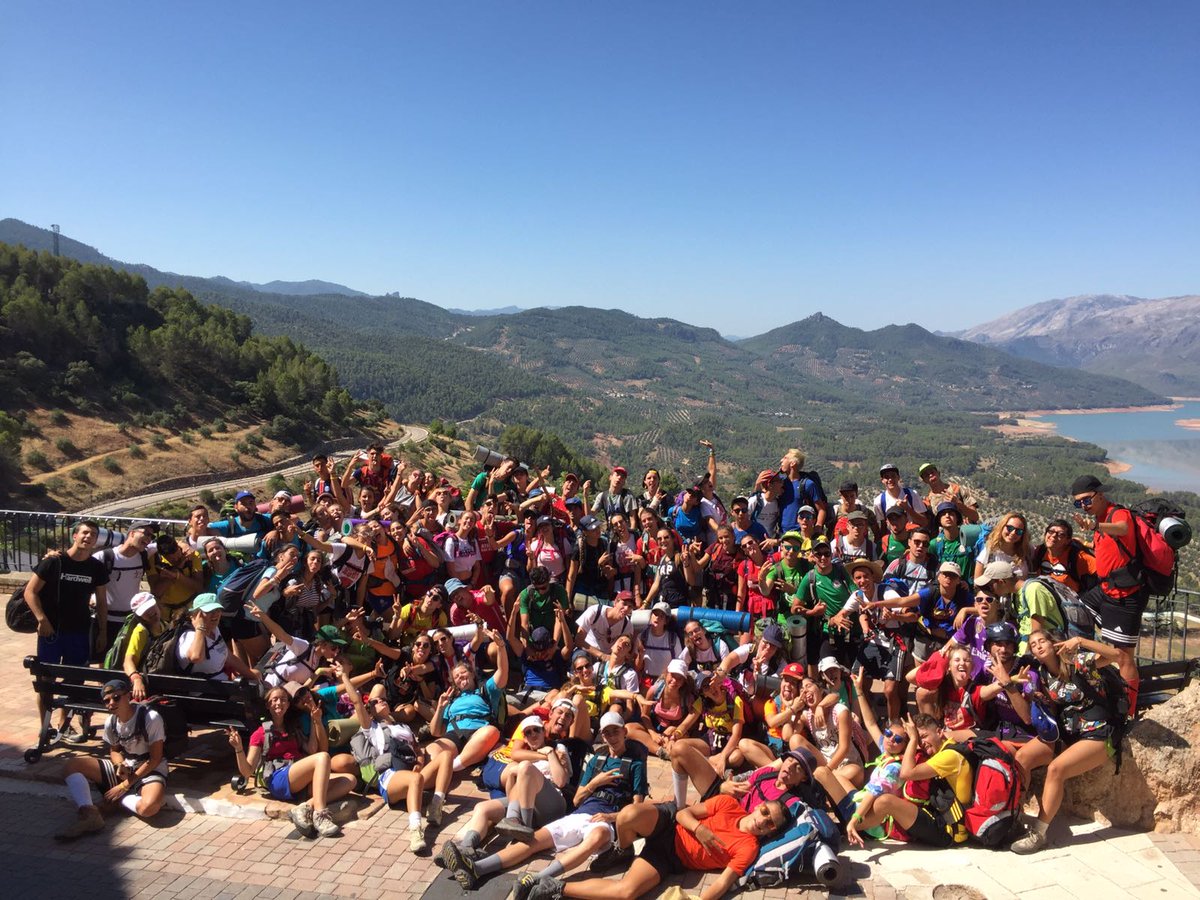 SalesianosALC's tweet photo. El sector juvenil de @AJDBAlicante de travesía por la sierra de Segura. https://t.co/S06ApPLgHY