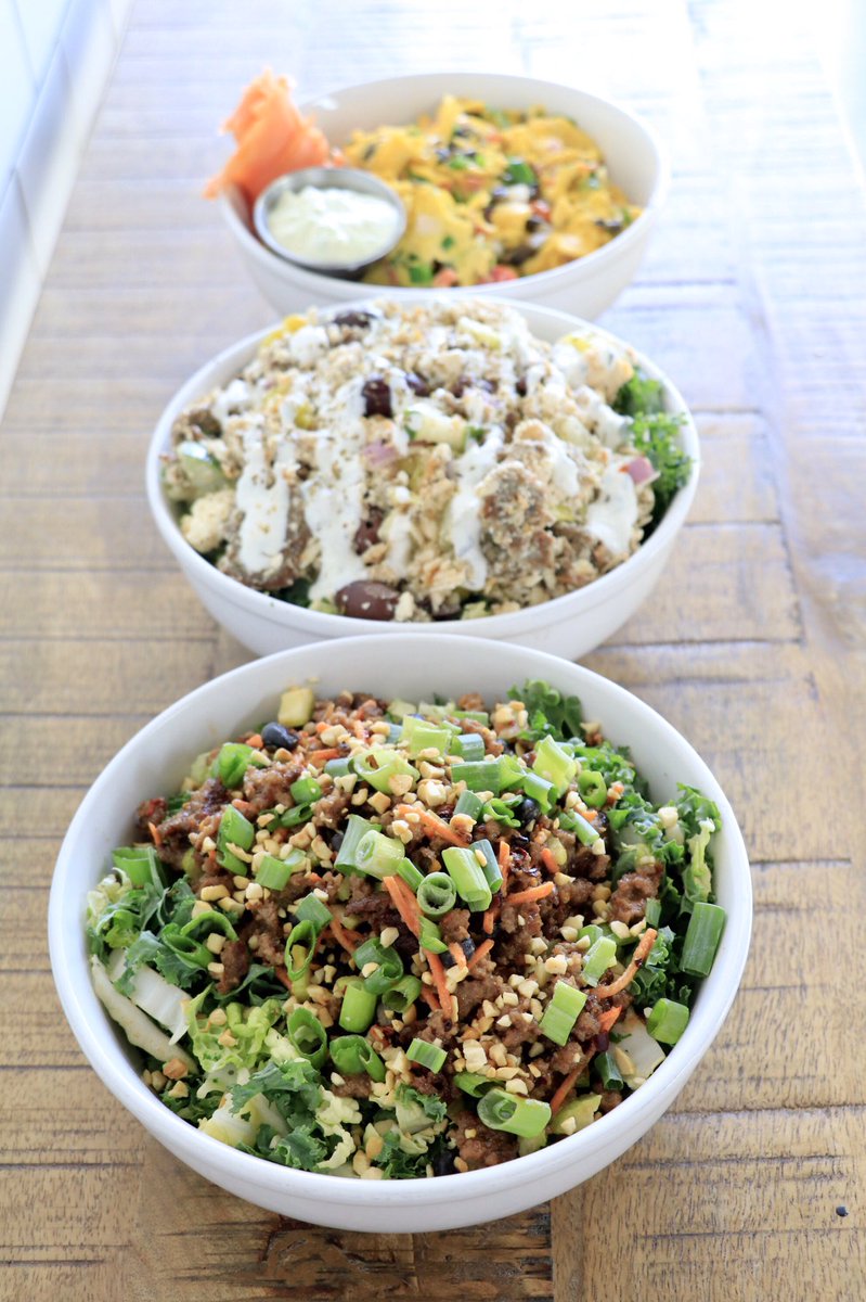 this weeks line up looks pretty delicious 🥗 shredder bowls are the perfect way to start the week! | #ilovede