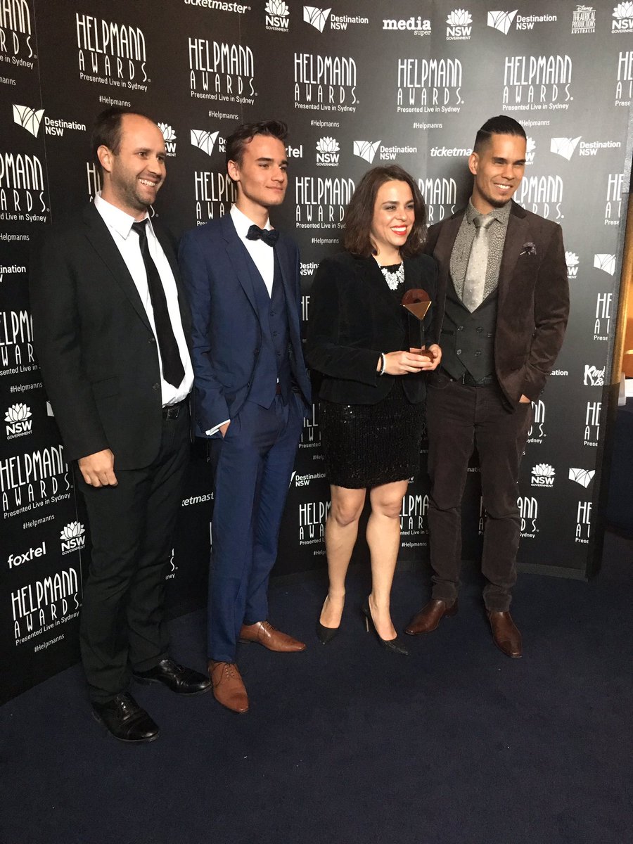 HelpmannAwards's tweet photo. Congrats on Best Play for The Drover's Wife! #Helpmanns https://t.co/DKSmU135CQ
