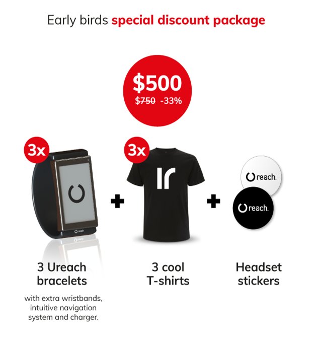 IRecre's tweet photo. Discover our great perks! / Découvrez vos contreparties ! > https://t.co/qP6TPAoGmo #VR #AR #RV #RA #RéalitéVirtuelle #Ureach https://t.co/uXPBam05dD