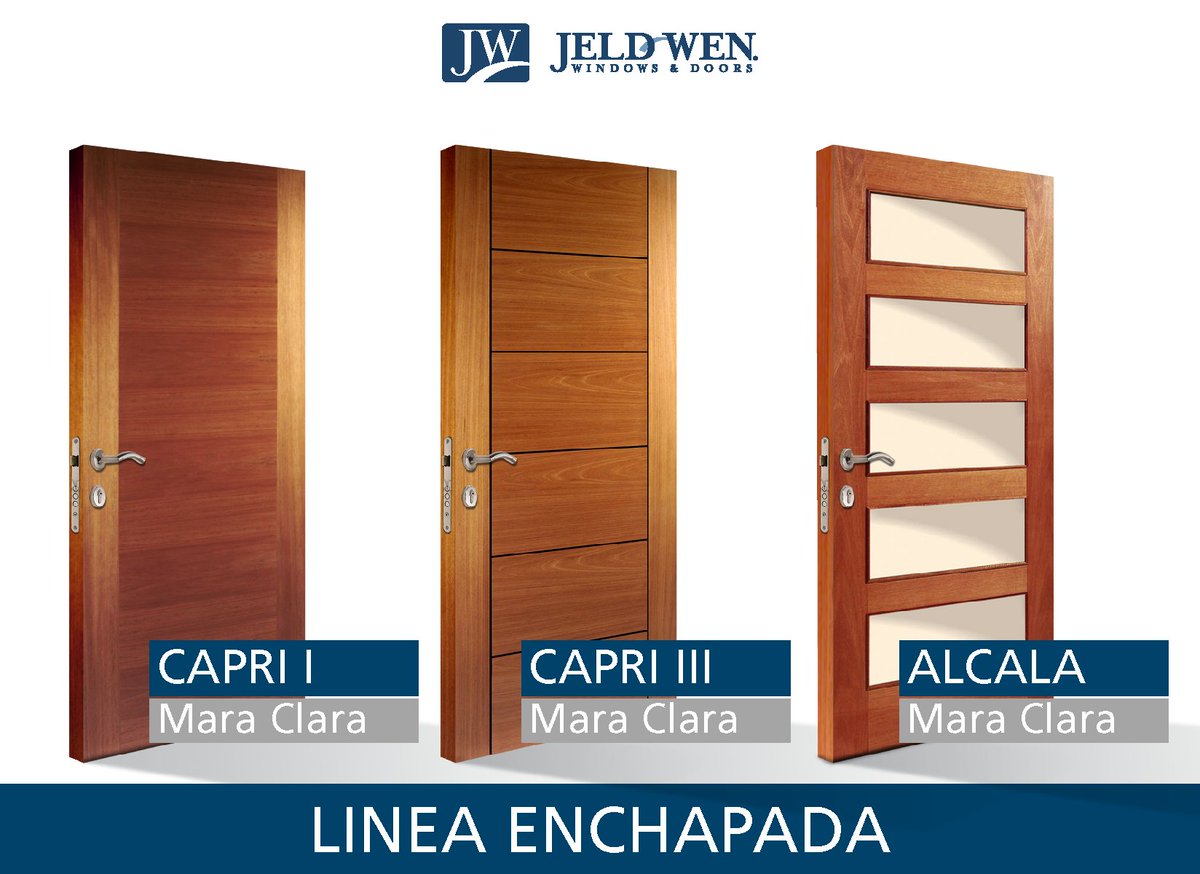 JW_CHILEOFICIAL's tweet photo. Te presentamos 
la linea enchapada.... con la mejor calidad y diseño del mercado
#JWCHILE #JELDWEN #PUERTAS #innovacion #ENCHAPADA #CALIDAD https://t.co/67e0sbcy7p