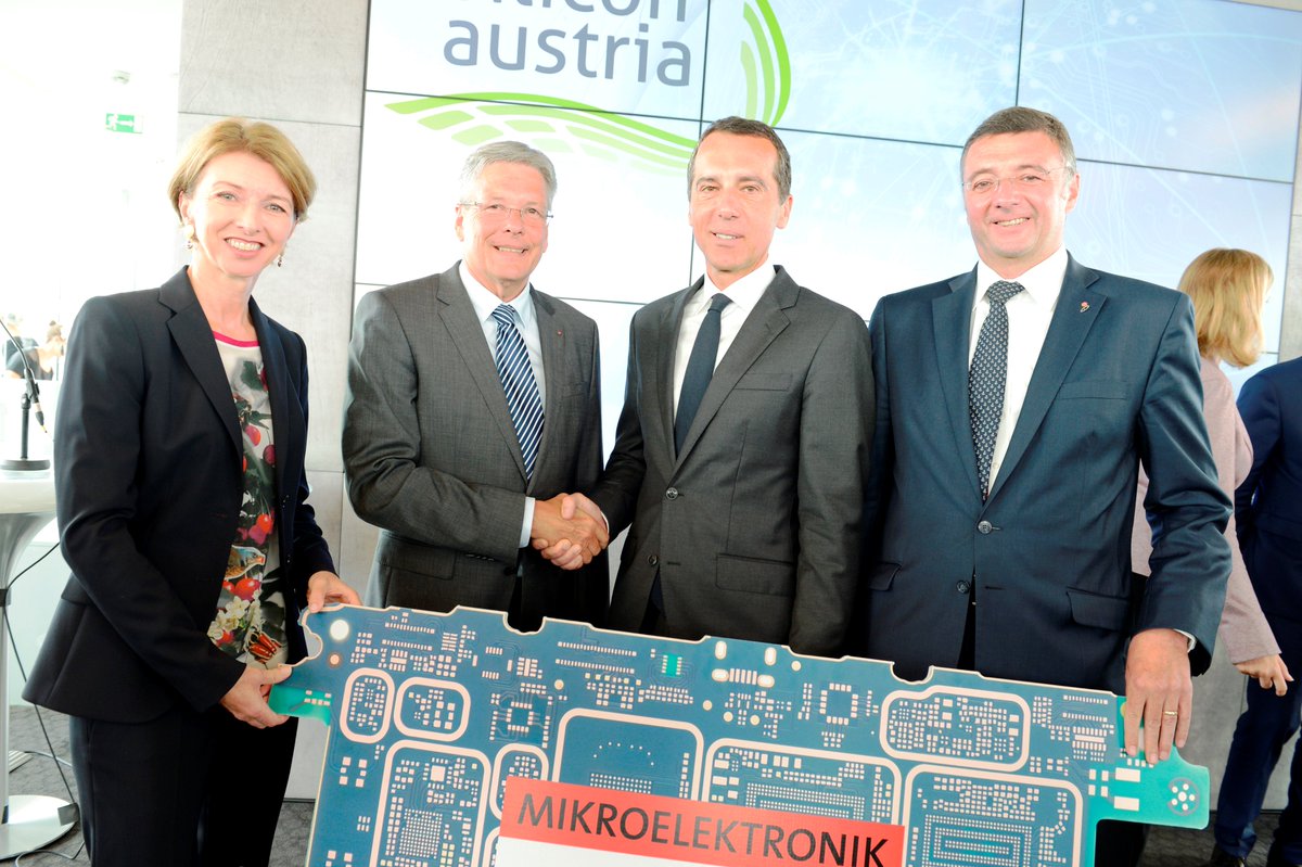 #Kaernten wird mit #SiliconAustria Teil eines Forschungszentrums von Weltklasseniveau <a href="/jleichtfried/">Jörg Leichtfried</a> <a href="/KernChri/">Christian Kern</a> bit.ly/2gWAbT9