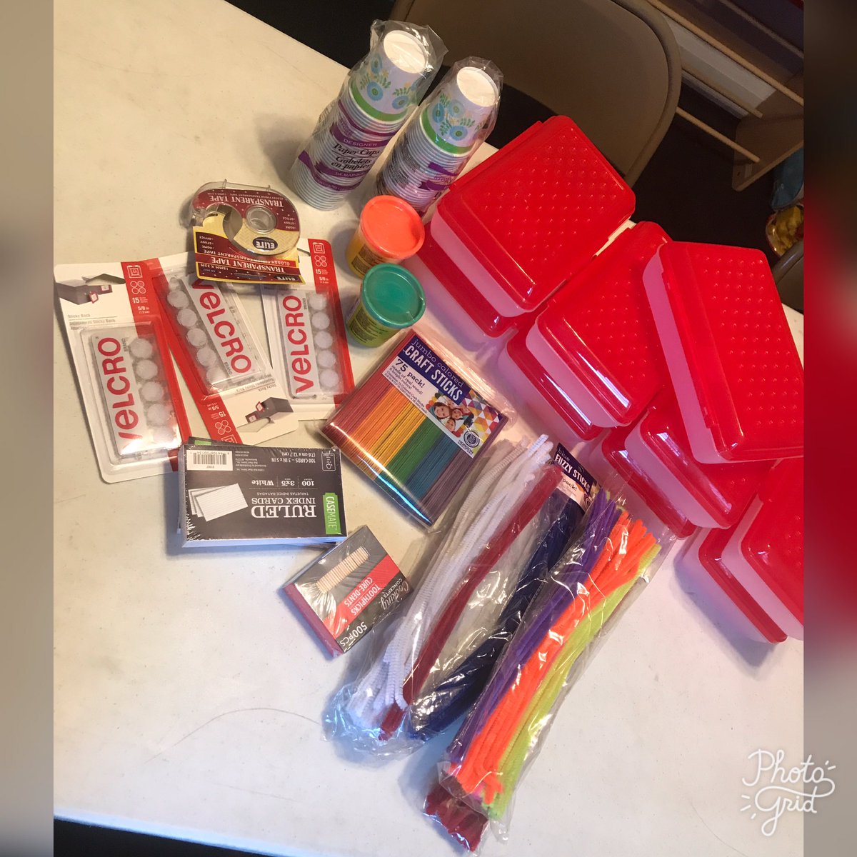 EMCCLLC's tweet photo. Supplies! Supplies! Supplies! Prepping for my next creation! #STEMBOXES! We do it all!! Contact us for more information! (410)864-8137 https://t.co/Vhl1YwiHgy