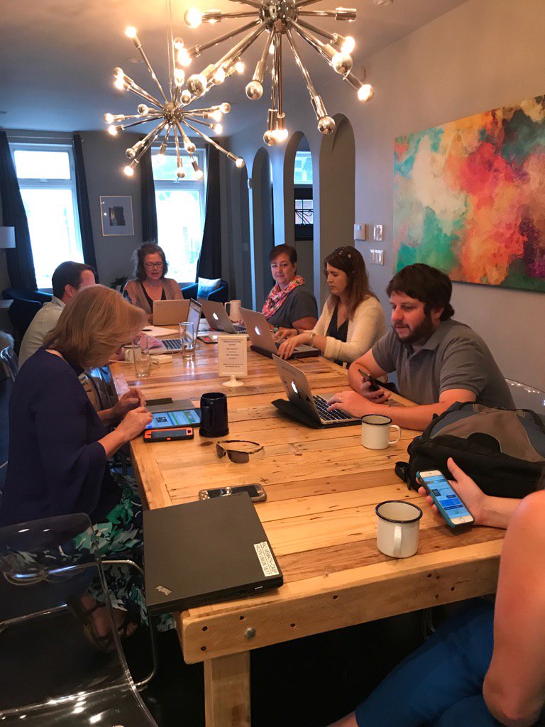 lorilisai's tweet photo. Welcome to the nerdery.  Cramming for #SchoologyNEXT #vted @cblums @hennesss @shaun_noonan @w_savery https://t.co/uy9kuogJtH