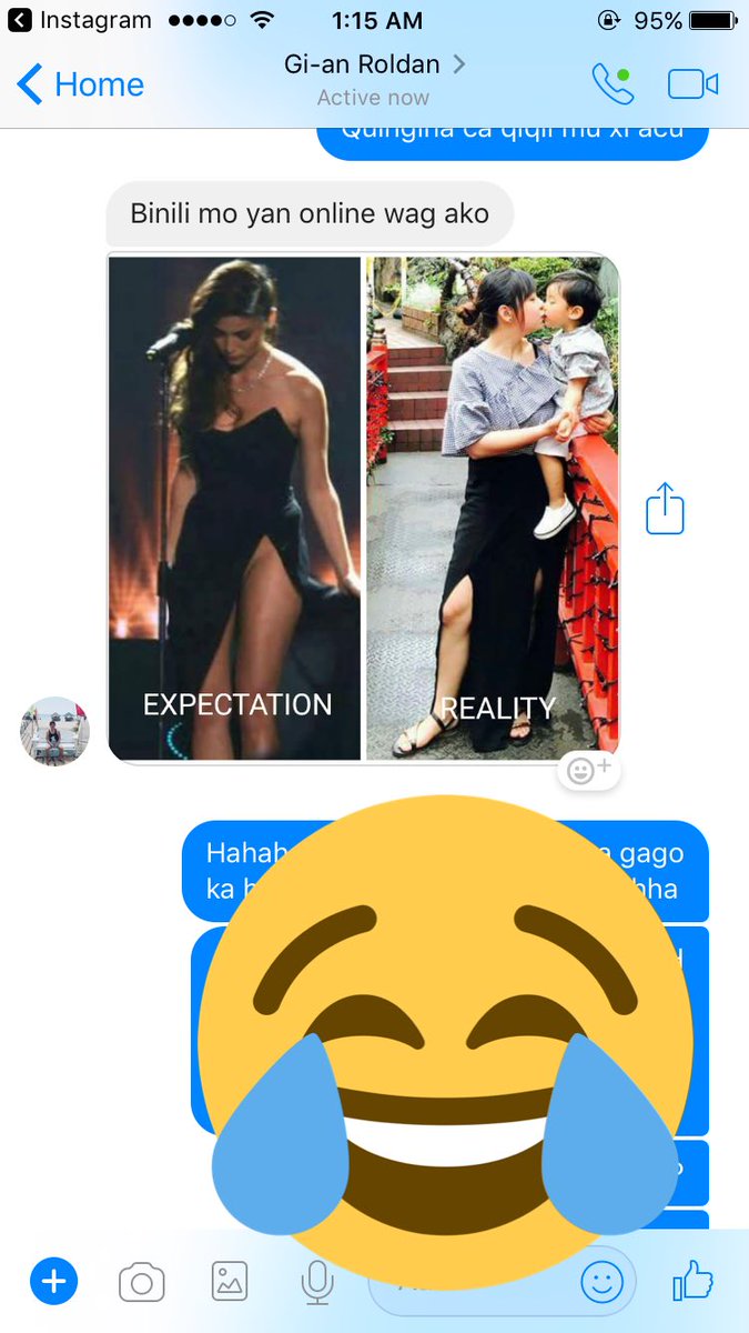 MaliitNaAnghel's tweet photo. Yung kaibigan mong pinipilit na sa online shop mo binili yung damit mo..... Yun pala ginagago ka hahahahahaha hayop talaga eh #liitproblems https://t.co/9Z08OWRInL