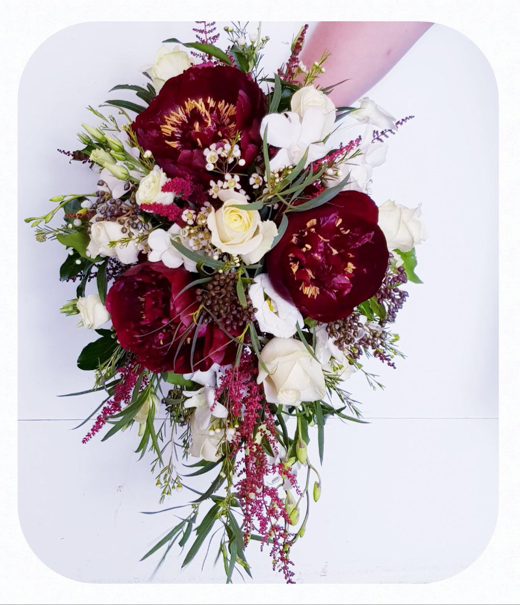 loved these Bridal flowers we did at the weekend #bridal #peonies #weddingflowers