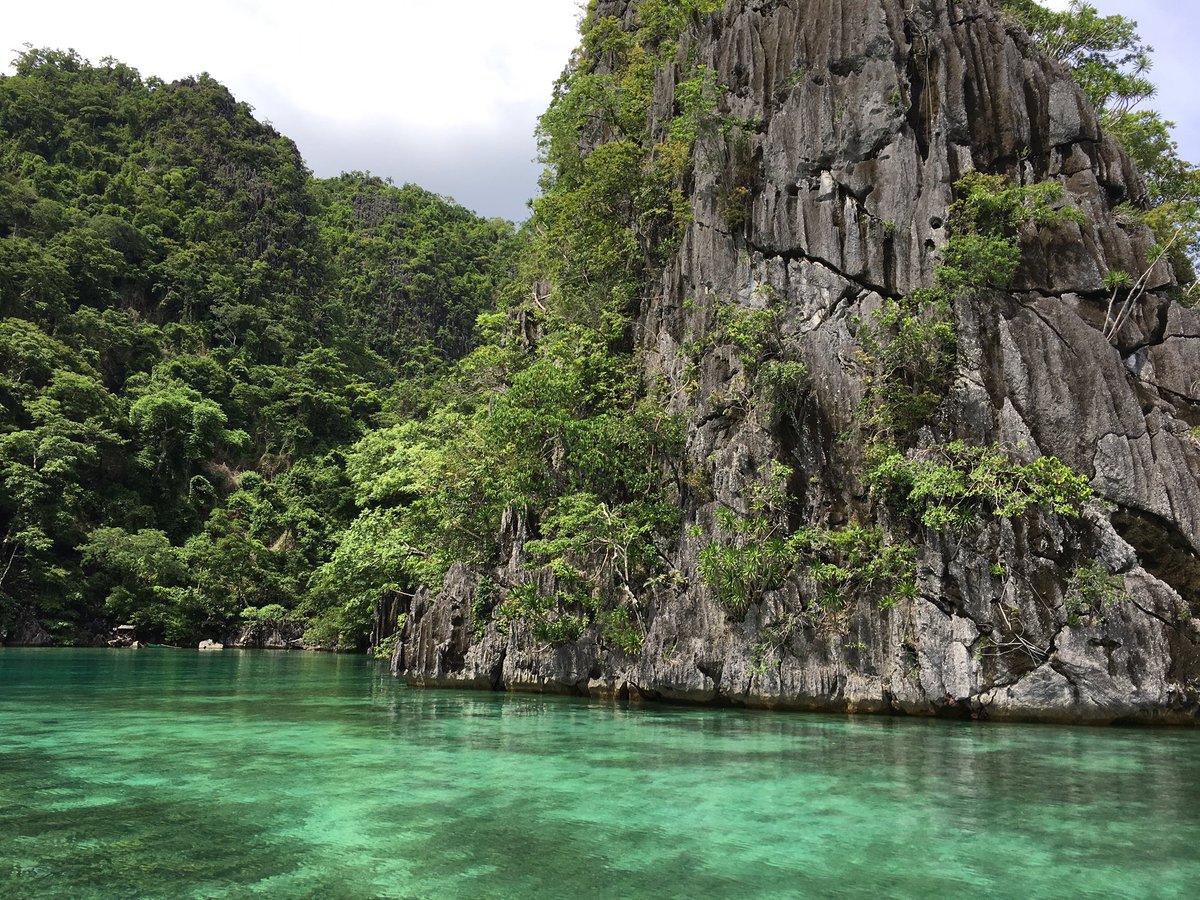 thetacndysgnz's tweet photo. Green Lagoon! π no filter needed ππΌ #YonCoron #CoronTrip #Coron #Palawan #GreenLagoon https://t.co/vVIGstBLej