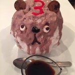 かわいい？店のマスコットキャラをモチーフにしたかき氷がひどい!