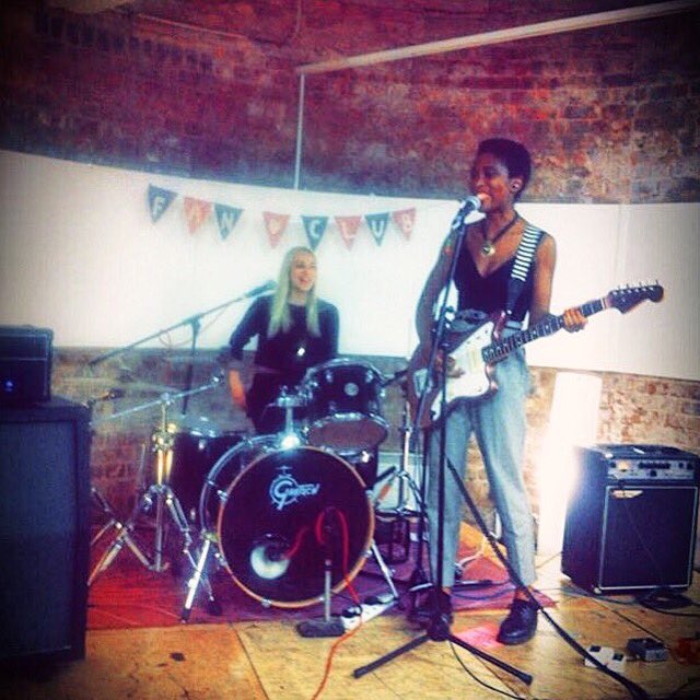 Nottingham on Saturday was so much fun! Thanks to <a href="/stephdrumism/">Stephanie J Anderson</a> for filling in, <a href="/SueRyderGoose/">Sue Ryder Nottingham</a> for the garms &amp; Kayal for the great grub! 💫