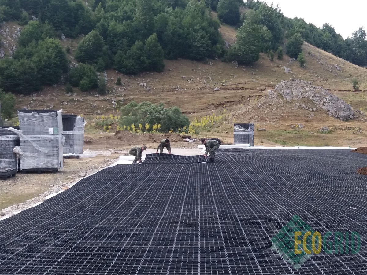 EcoGridLtd's tweet photo. We're honoured to support our #military and see #EcoGrid used on an #MOD site in Albania, commemorating the crew of a fallen aircraft in WW2 https://t.co/t54DQlg0AA