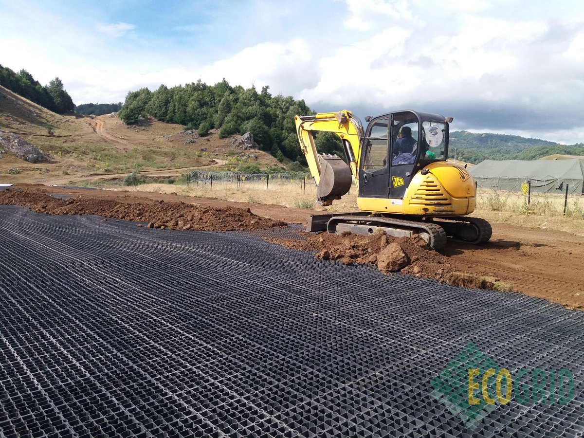 EcoGridLtd's tweet photo. We're honoured to support our #military and see #EcoGrid used on an #MOD site in Albania, commemorating the crew of a fallen aircraft in WW2 https://t.co/t54DQlg0AA