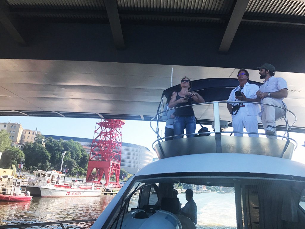 GoBasquing's tweet photo. Discovering Bilbao from another perspective #localsoul #basquecountry #MICE https://t.co/UCHOhsboTF https://t.co/N3NfaPsfLq