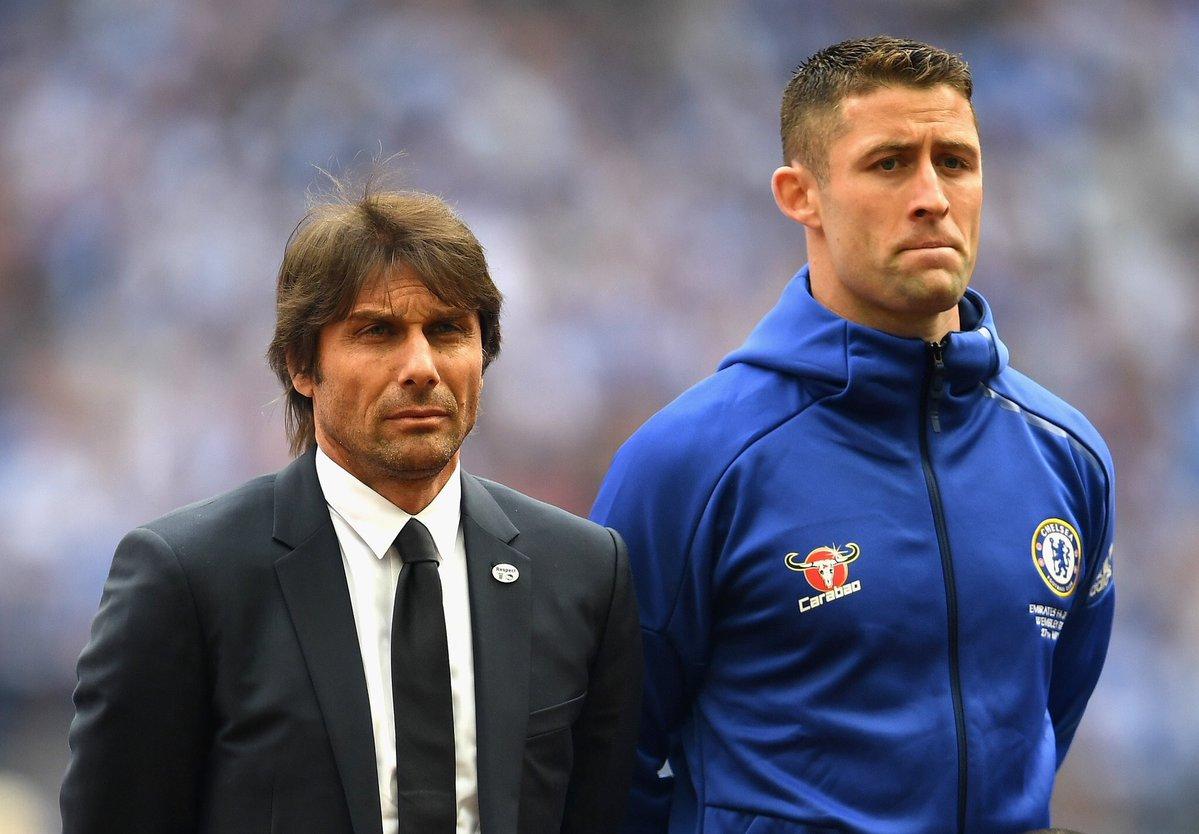 Space90_1_fm's tweet photo. CONFIRMED: Antonio Conte confirms Gary Cahill is Chelsea's new captain taking over from the legendary John Terry.  #Sportstitbit https://t.co/K6ZJHhSCkn