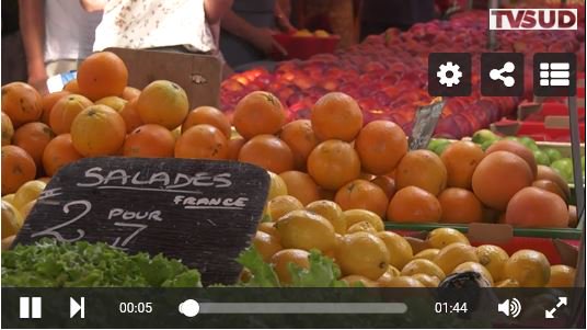 #TERROIR : merci @TVSud d'avoir mis à l'honneur ce week-end le fabuleux marché dominical de <a href="/MauguioCarnon/">Ville Mauguio Carnon</a> ! tvsud.fr/open_article/v…