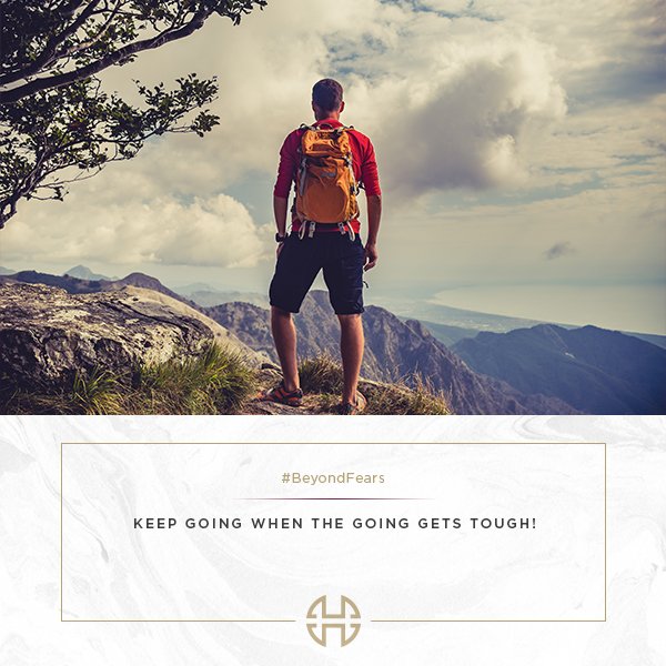 HOHExclusive's tweet photo. Move forward and go #BeyondFears. #mondaymotivation https://t.co/p6UIJLrdXZ