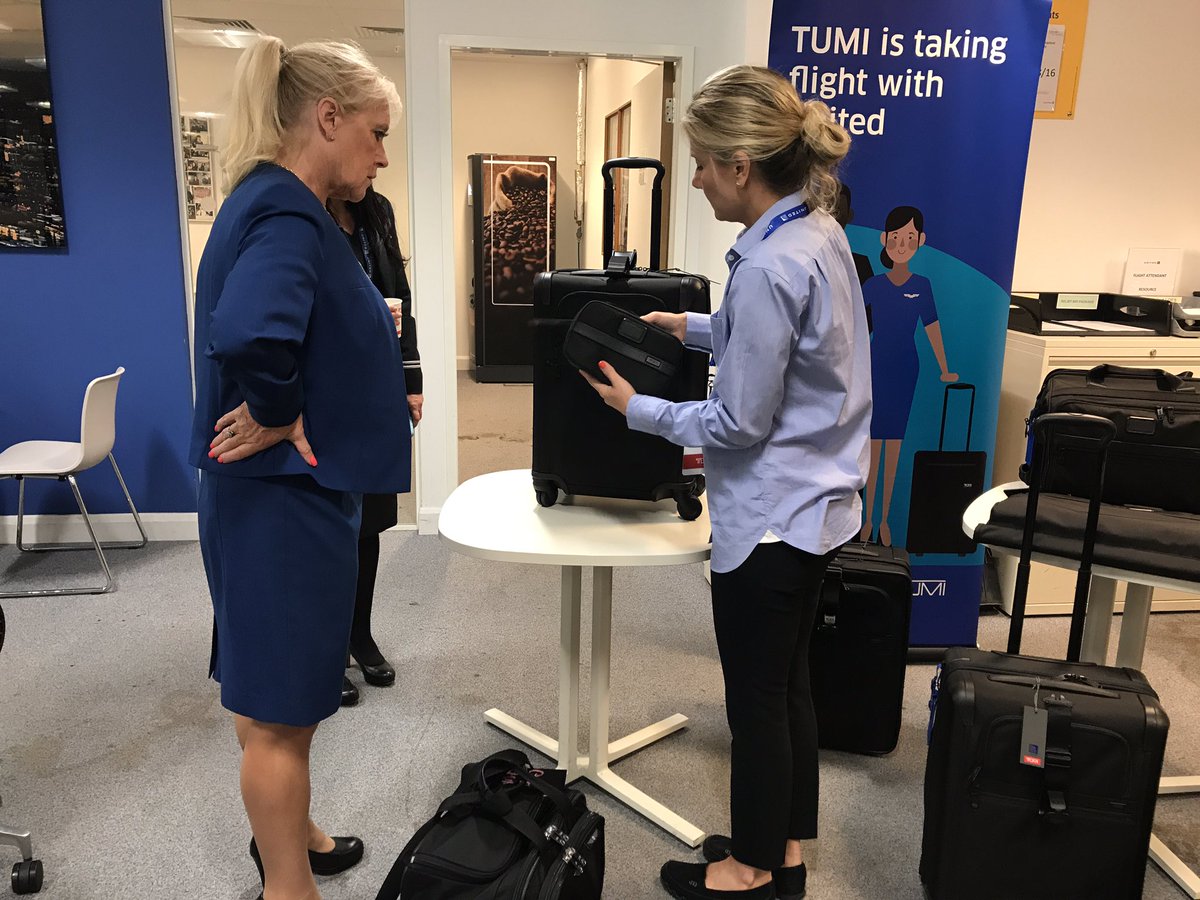 cinthiawalker18's tweet photo. Tumi Roadshow today @ LHR, inflight base. Please make sure to stop by to check them out! We'll be here until 5PM! @weareunited #beingunited https://t.co/XlE6tb2CsH