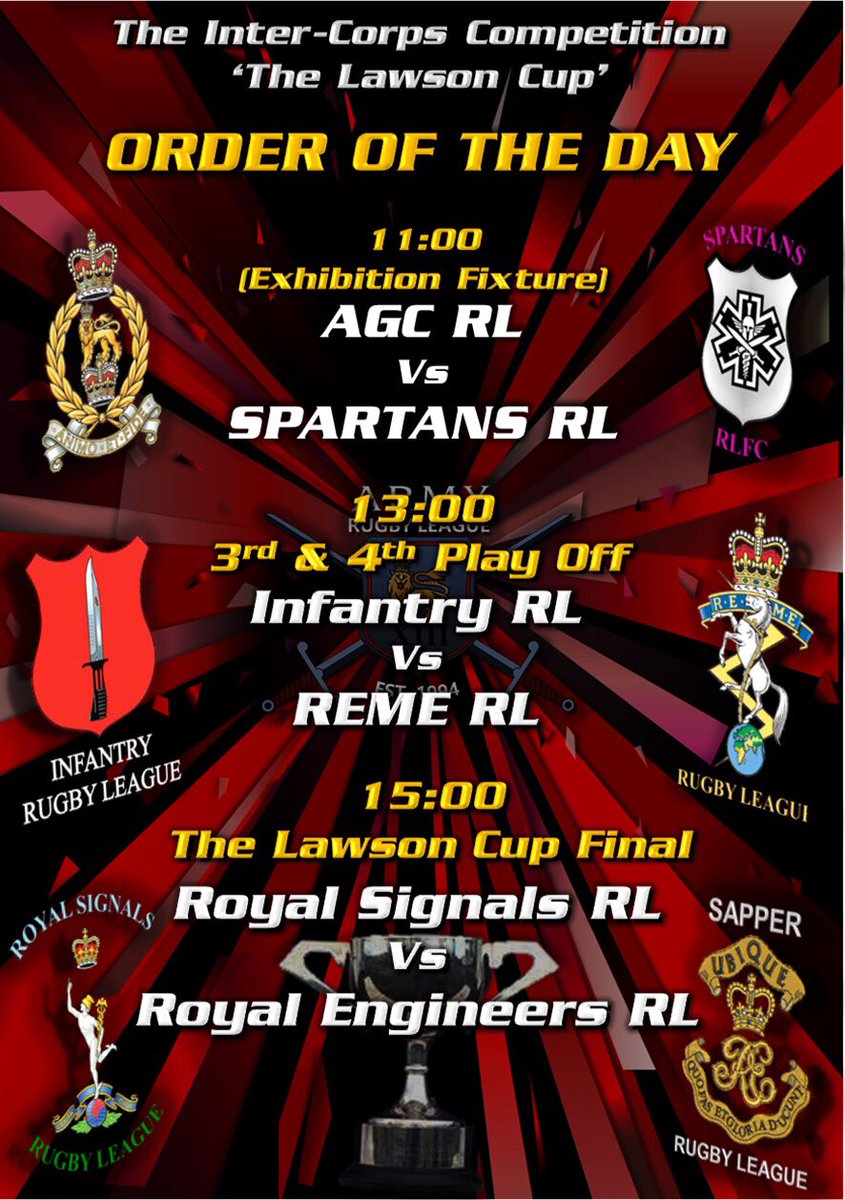 BatleyPeter's tweet photo. Calling all fellow @Proud_Sappers , if you are able to get to Aldershot this Wed afternoon, join me and #SupportYourSappers  @sapperrugby https://t.co/cuwm4dZFXg